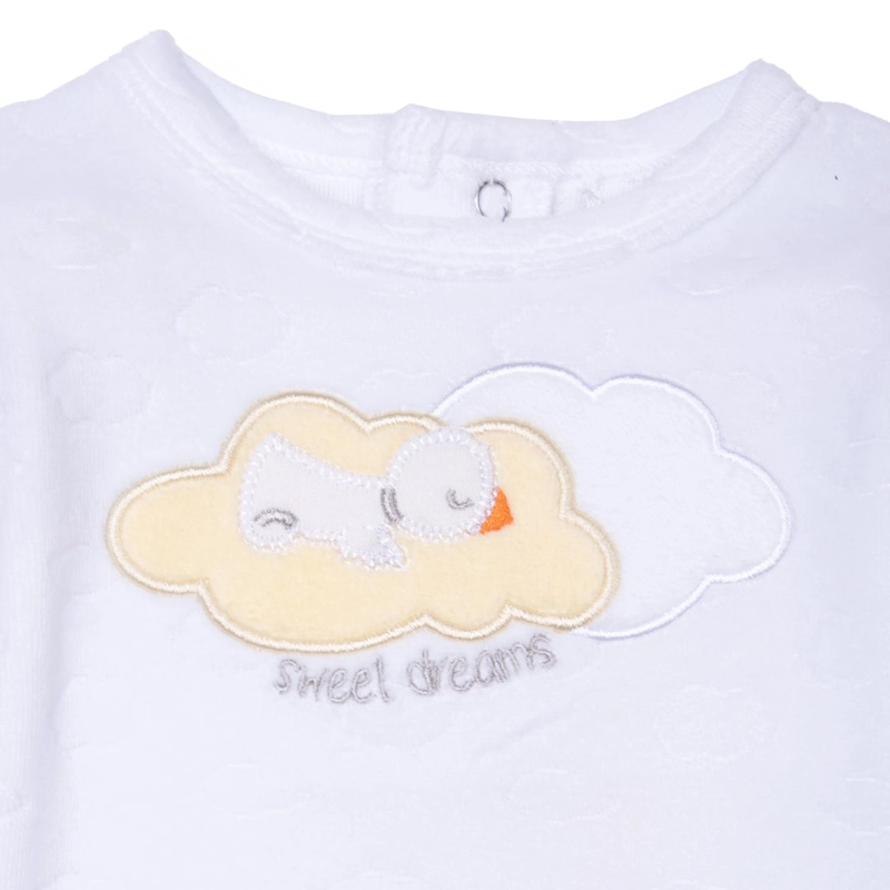 CONJUNTO RECIE N NACIDO UNISEX BLANCO UNISEX PILLIN (PVD304-26BCO) - 3