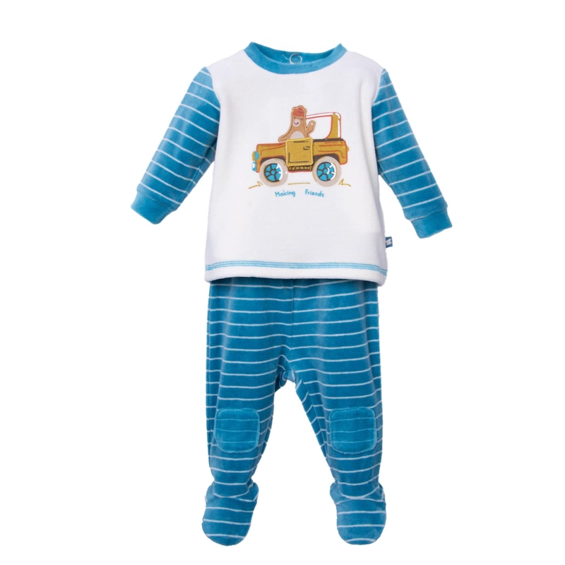 CONJUNTO  VERDE NIÑO PILLIN (PVD318-26PET) - 1