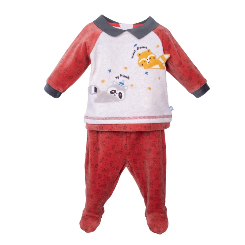 CONJUNTO  ROJO NIÑO PILLIN (PVD317-26TER) - 1