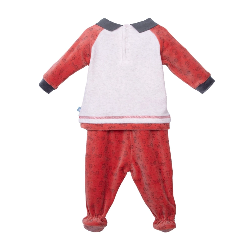 CONJUNTO  ROJO NIÑO PILLIN (PVD317-26TER) - 2