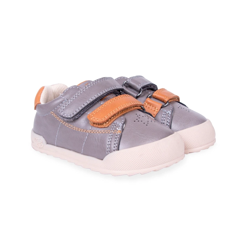 ZAPATILLAS  GRIS NIÑO PILLIN (PZD211-26MAR) - 1