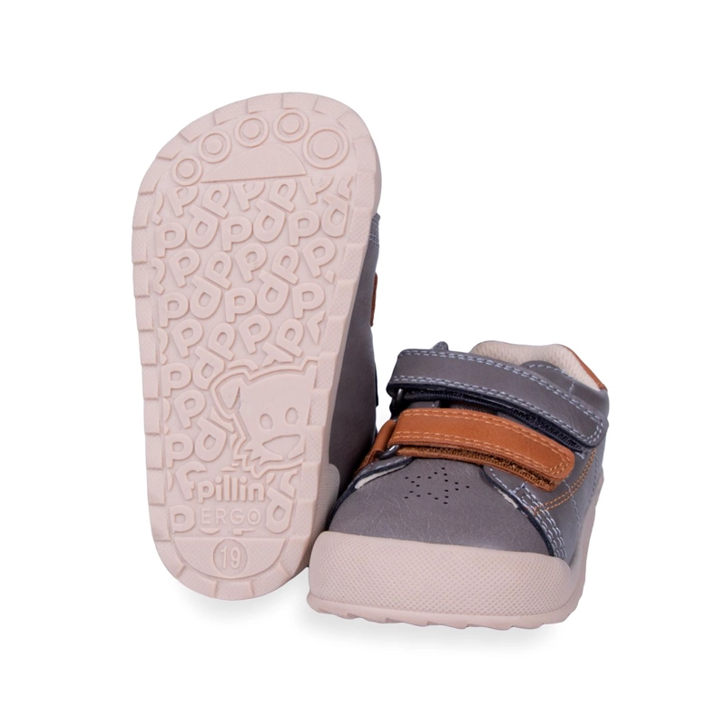 ZAPATILLAS  GRIS NIÑO PILLIN (PZD211-26MAR) - 2