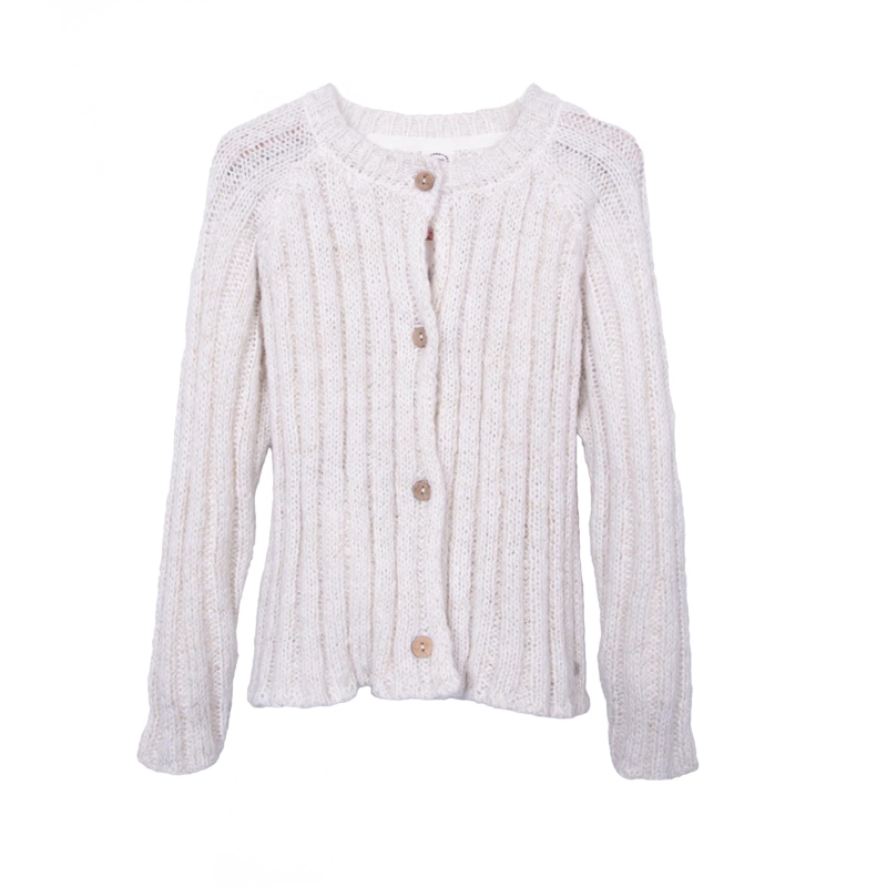 CHALECO  BLANCO NIÑA PILLIN (PVD904-26CRU) - 1