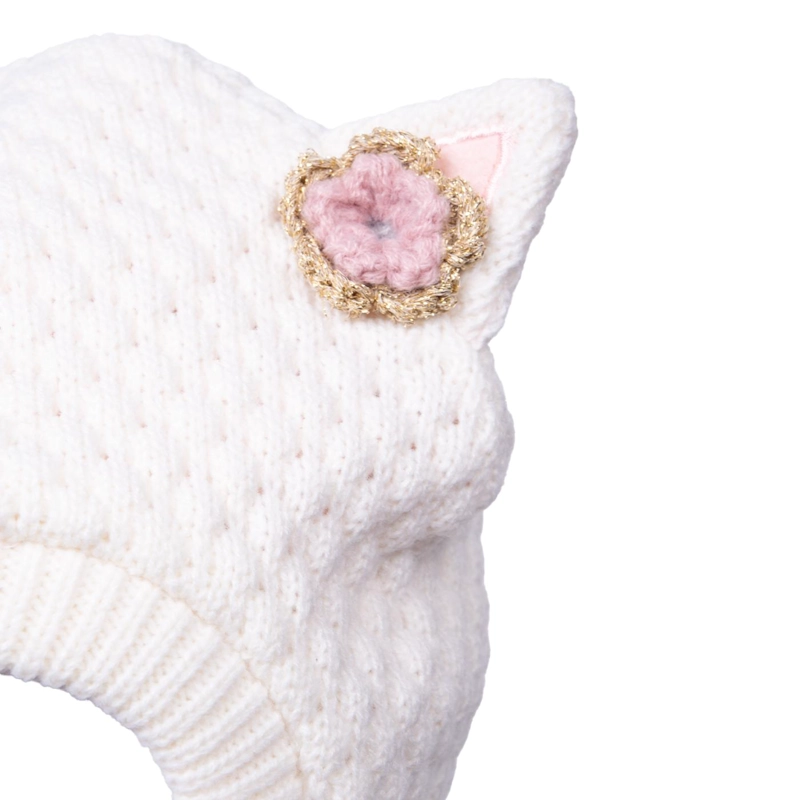GORRO  BLANCO NIÑA PILLIN (PAD904-26CRU) - 2