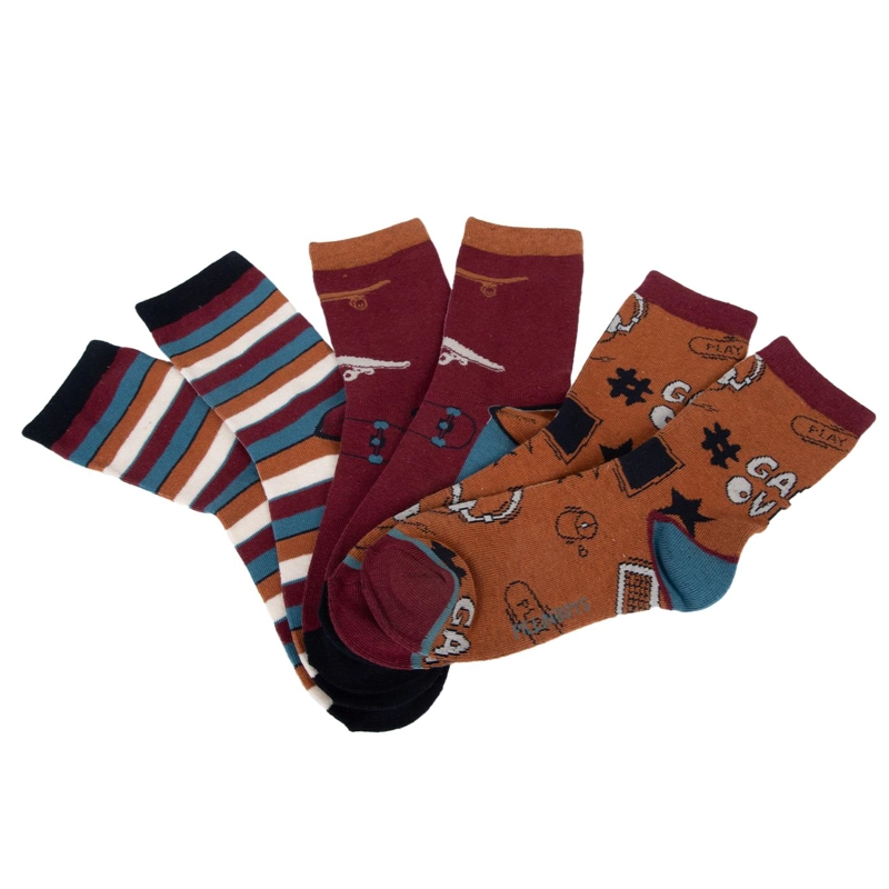 CALCETINES  MULTICOLOR NIÑO PILLIN (PAD132-26SUR) - 3
