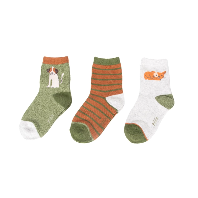 CALCETINES  MULTICOLOR NIÑO PILLIN (PAD124-26SUR) - 1