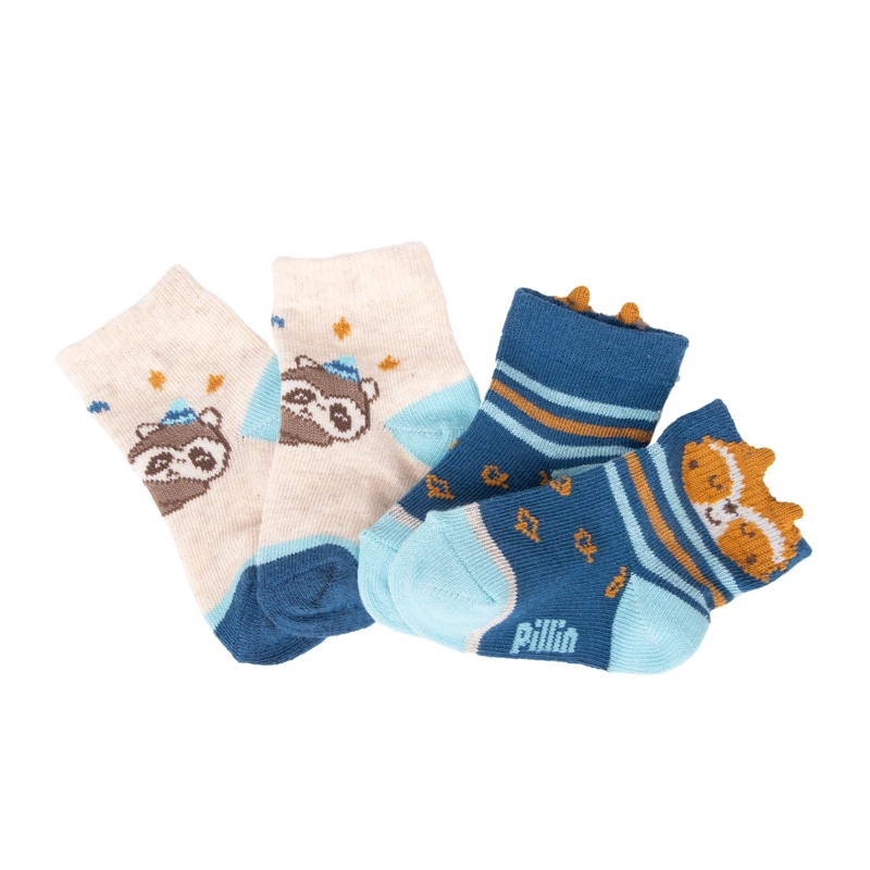 CALCETINES  MULTICOLOR NIÑO PILLIN (PAD120-26SUR) - 2