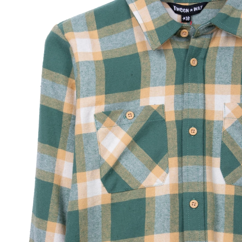 CAMISA  VERDE NIÑO PILLIN (TVD806-26VER) - 3