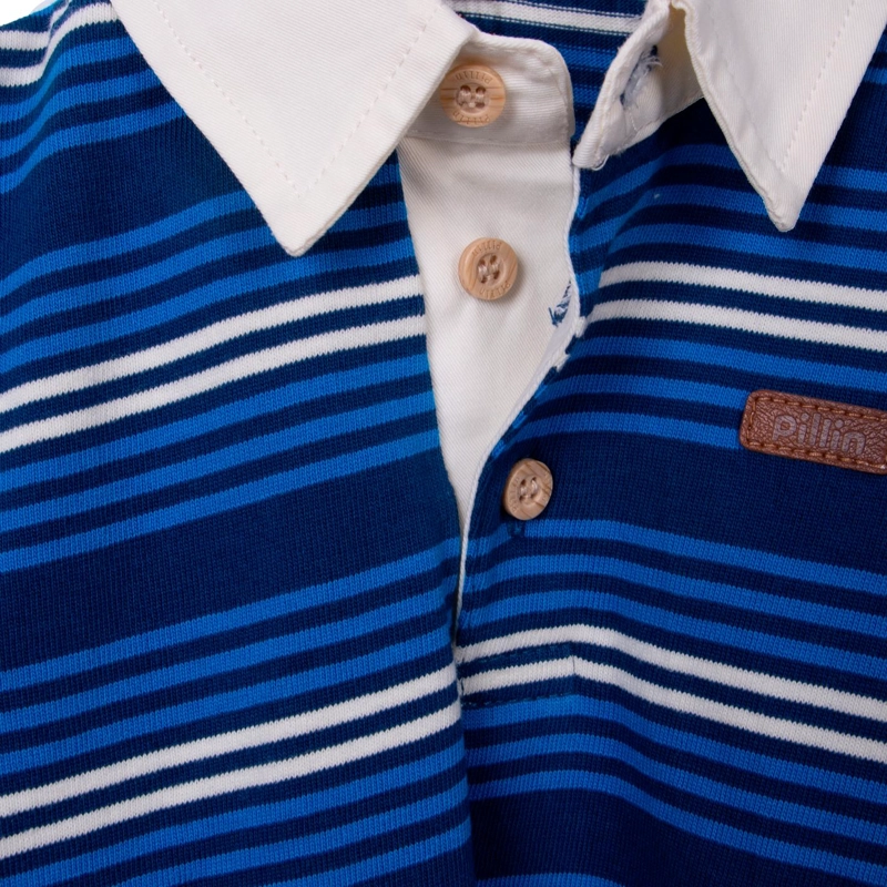 POLERA AZUL NIÑO PILLIN (PVD630-26AZU) - 2