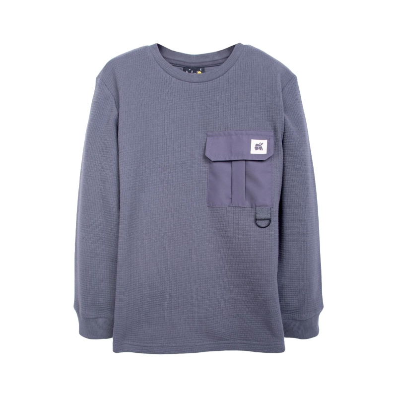 POLERA GRIS NIÑO APACHE (PVD618-26MAR) - 1