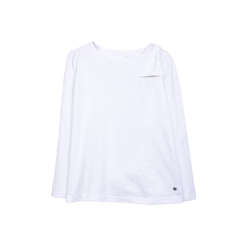 POLERA BLANCO NIÑA PIERINA (PVD612-26BCO) - 1