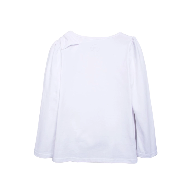 POLERA BLANCO NIÑA PIERINA (PVD612-26BCO) - 2