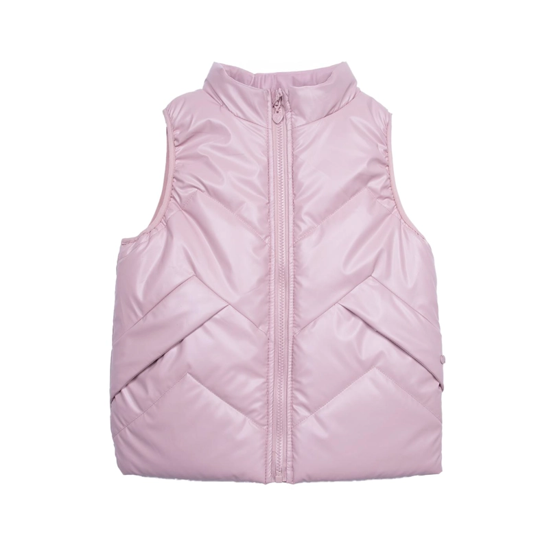PARKA SIN MANGAS ROSADO NIÑA PILLIN (PVD815-26ROS) - 1