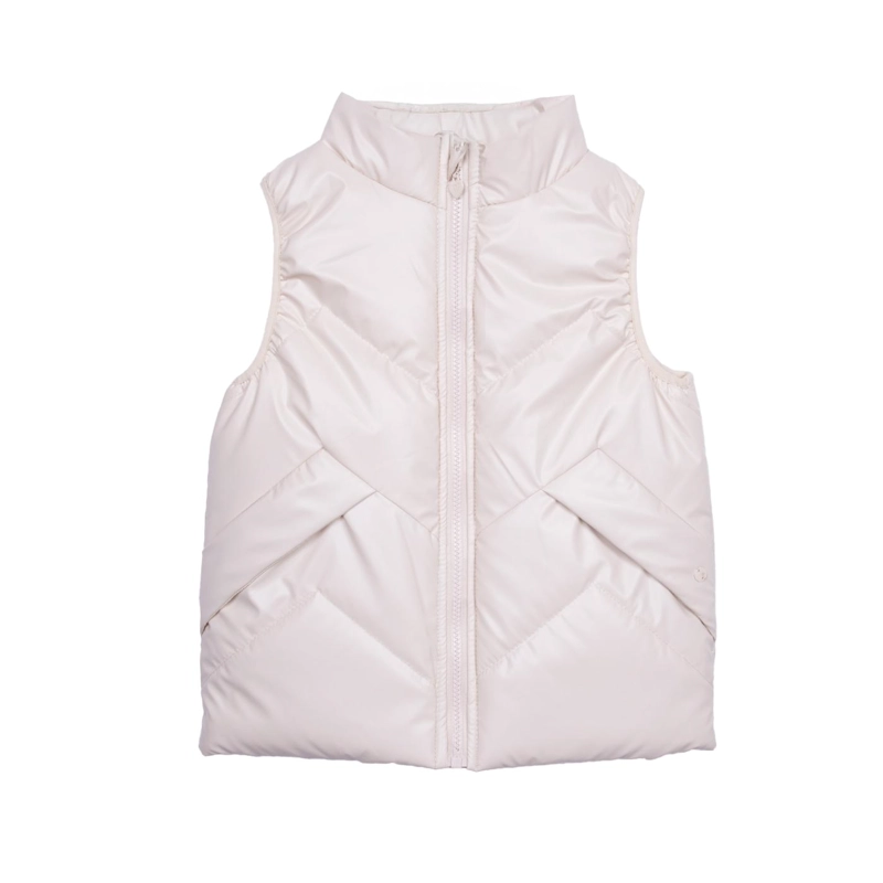 PARKA SIN MANGAS BLANCO NIÑA PILLIN (PVD815-26BEI) - 1