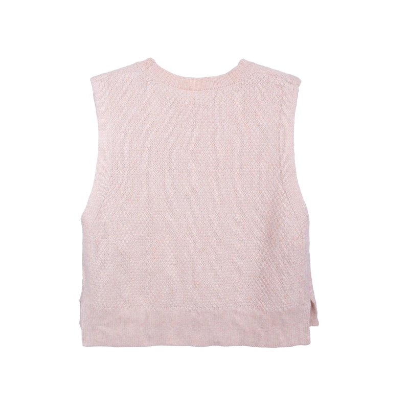 CHALECO BLANCO NIÑA PIERINA (PVD905-26BEI) - 2
