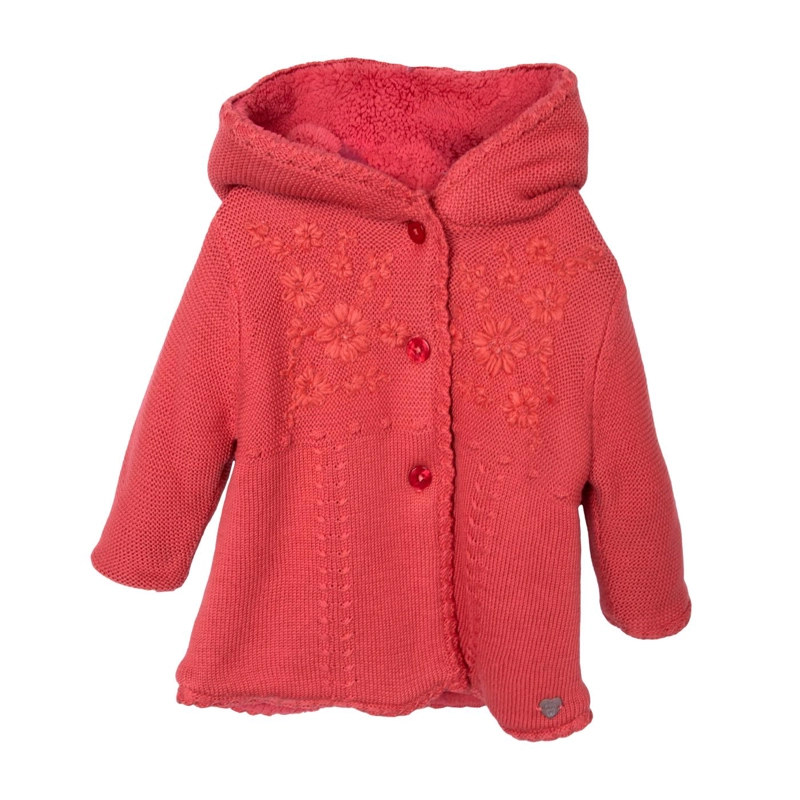 CHALECO FORRADO ROJO NIÑA PILLIN (PVD919-26ROJ) - 1
