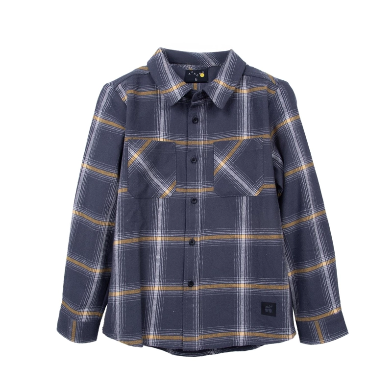 CAMISA GRIS NIÑO APACHE (PVD812-26MAR) - 1