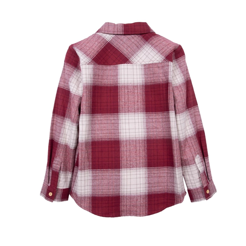 CAMISA ROJO NIÑO APACHE (PVD812-26BUR) - 2