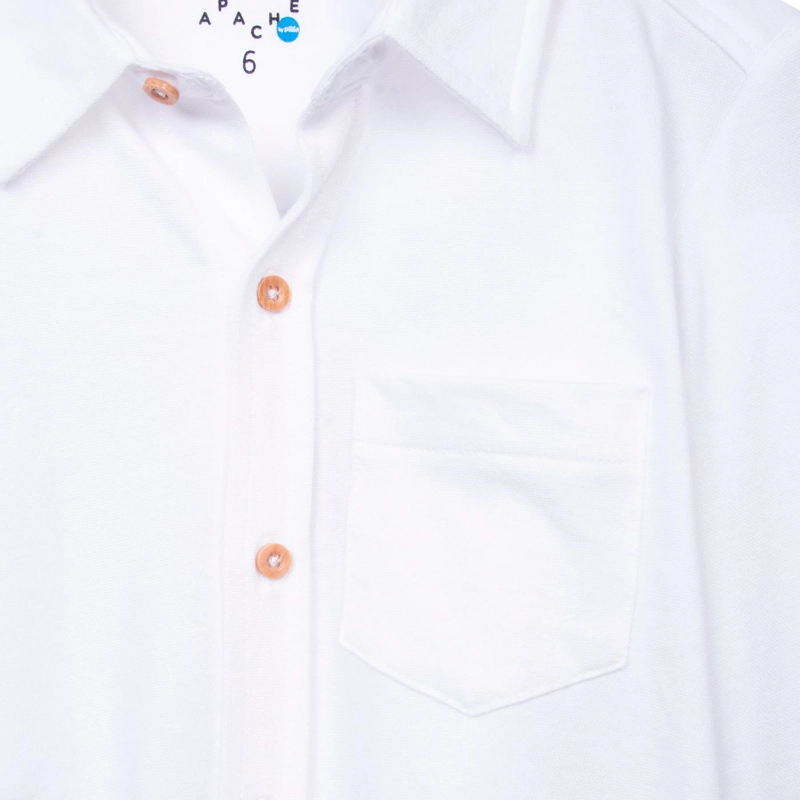 CAMISA BLANCO NIÑO PILLIN (PVD807-26BCO) - 3