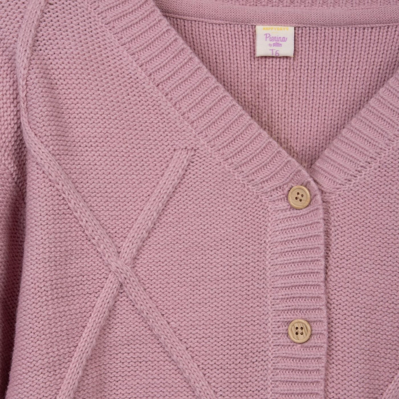 CHALECO  PILLIN ROSADO NIÑA (PVD901-26PRO) - 2