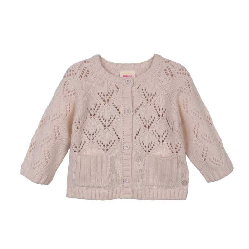 CHALECO  PILLIN BLANCO NIÑA (PVD906-26CRU) - 1