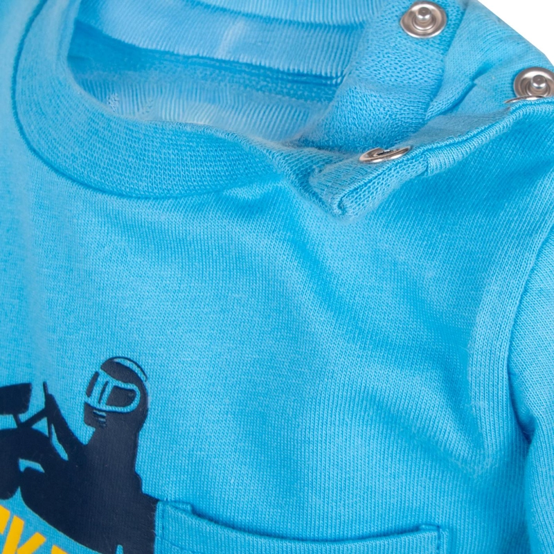 POLERA   PILLIN CELESTE NIÑO (PVD609-26CEL) - 3