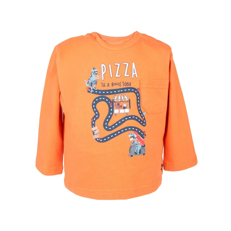 POLERA   PILLIN NARANJO NIÑO (PVD609-26NAR) - 1
