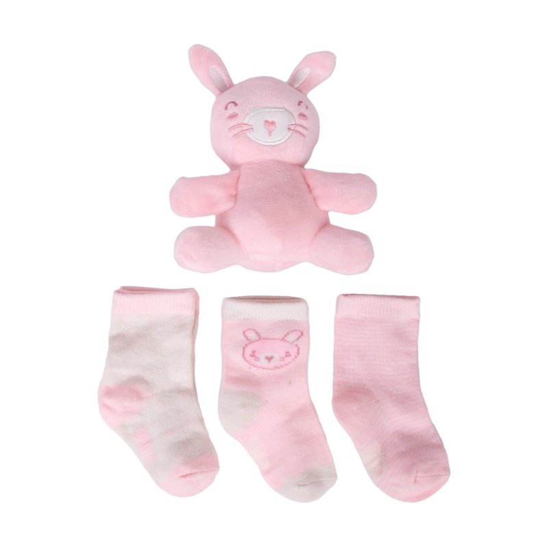 PELUCHE RECIE N NACIDO ROSADO NIÑA PILLIN (PRB340-25ROS) - 1