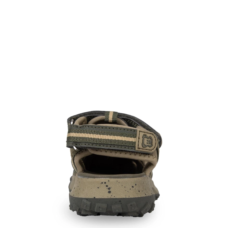 SANDALIA OUTDOOR NIÑO CERRADA CON VELCRO VERDE PILLIN - 4