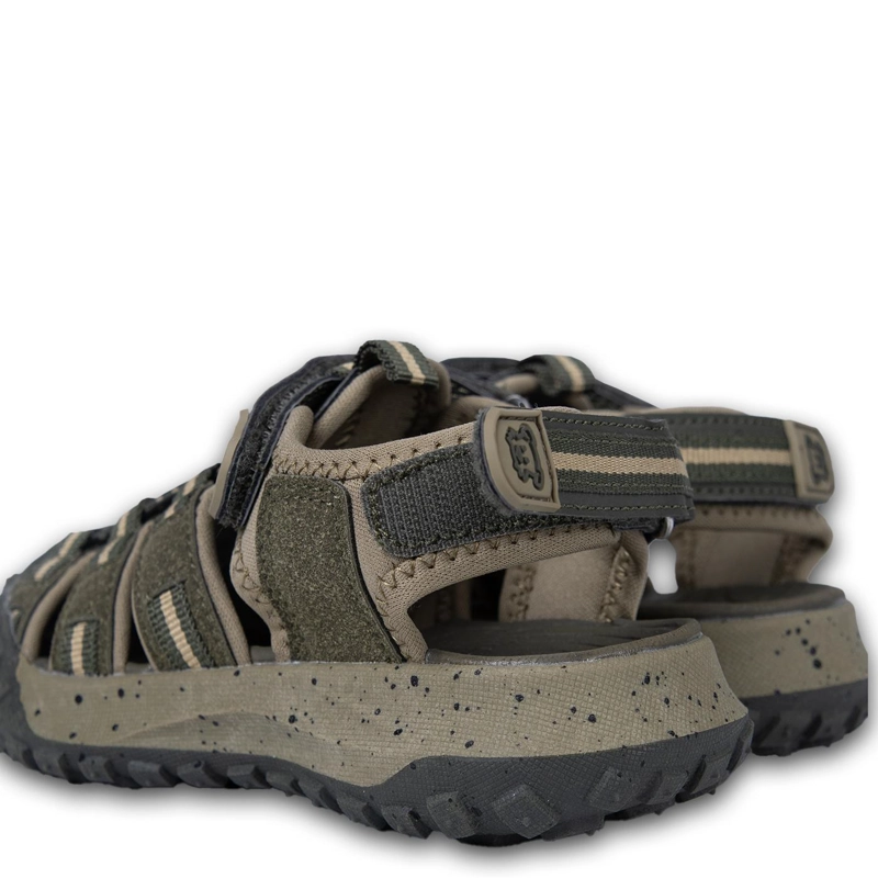 SANDALIA OUTDOOR NIÑO CERRADA CON VELCRO VERDE PILLIN - 5