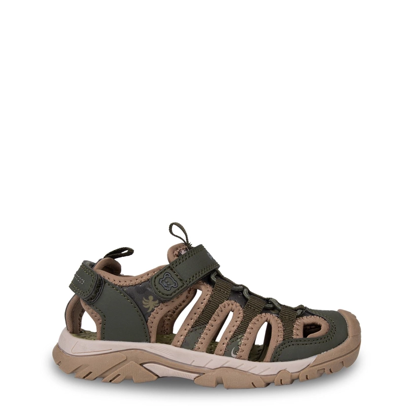 SANDALIA OUTDOOR BEBE  NIÑO CERRADA CON VELCRO VERDE PILLIN - 2