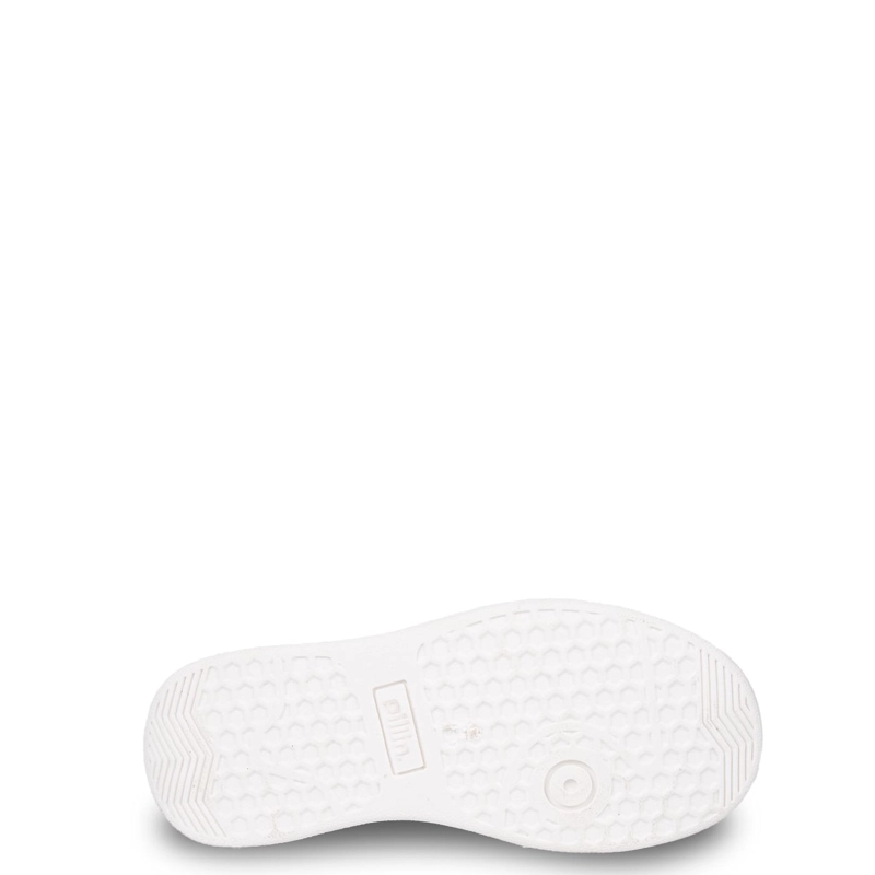 ZAPATILLA NIÑA CON CORDONES Y DETALLES DORADOS BLANCO PILLIN - 3