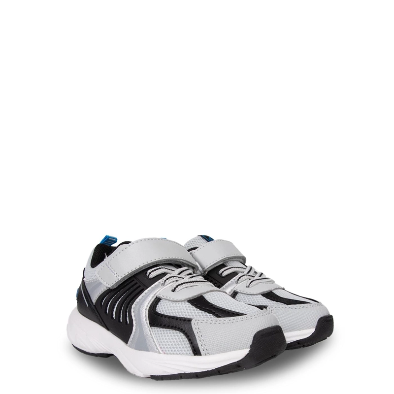 ZAPATILLA BEBE  NIÑO SUELA CHUNKY CON VELCRO GRIS PILLIN - 2