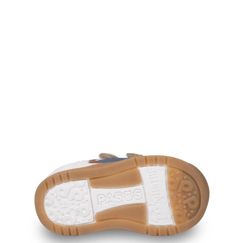 ZAPATILLA BEBE  NIÑO PASOS DOBLE VELCRO BEIGE PILLIN - 3