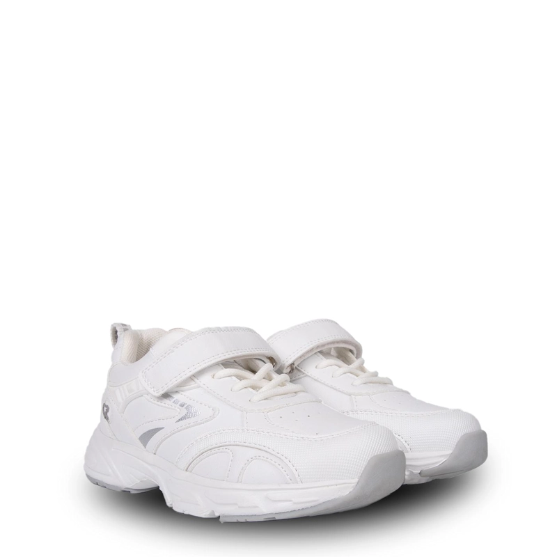 ZAPATILLA ESCOLAR UNISEX DEPORTIVA VELCRO BLANCO PILLIN - 2
