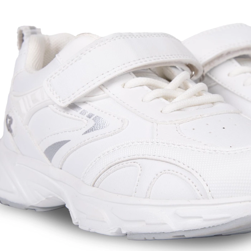 ZAPATILLA ESCOLAR UNISEX DEPORTIVA VELCRO BLANCO PILLIN - 5