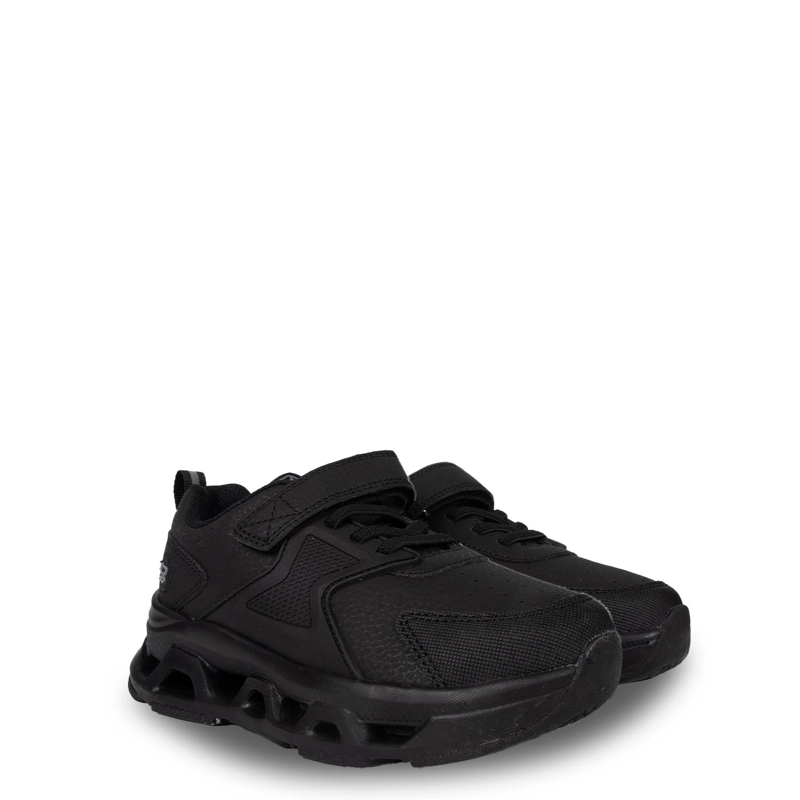 ZAPATILLA ESCOLAR UNISEX DEPORTIVA VELCRO AJUSTABLE NEGRO PILLIN - 1