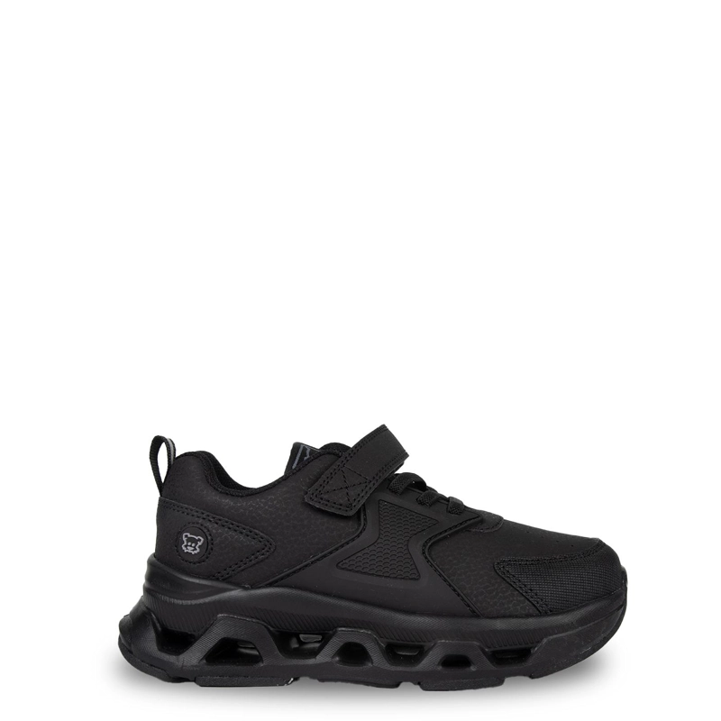 ZAPATILLA ESCOLAR UNISEX DEPORTIVA VELCRO AJUSTABLE NEGRO PILLIN - 2