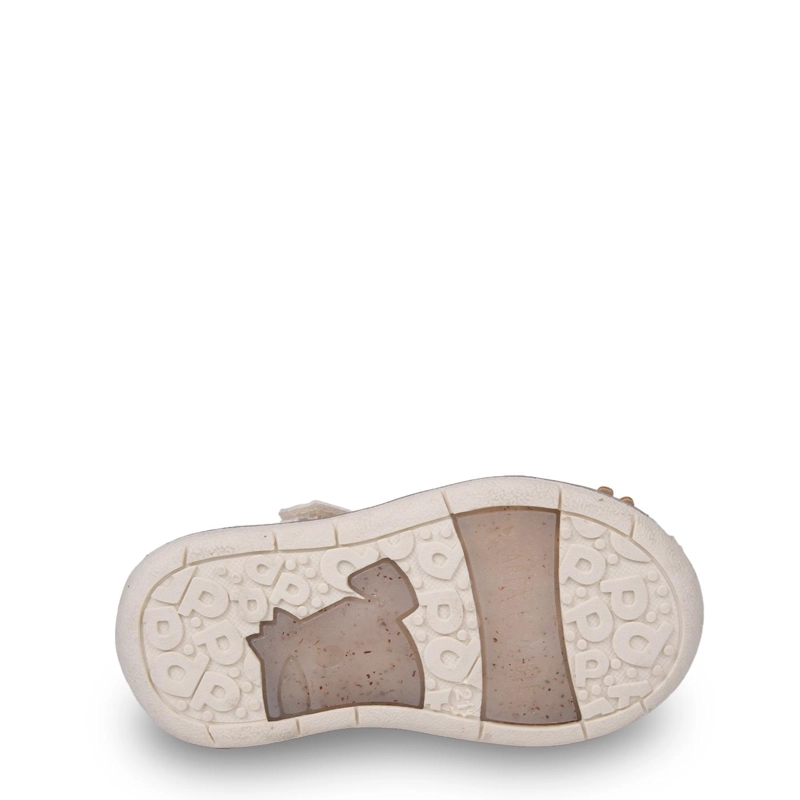 SANDALIA BEBE  NIÑA CERRADA FLORAL DORADO PILLIN - 3