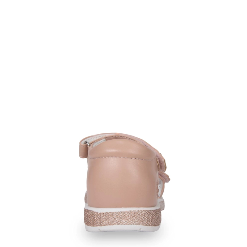 SANDALIA BEBE  NIÑA ABIERTA CON DOBLE VELCRO DAMASCO PILLIN - 4