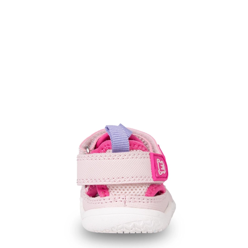 SANDALIA OUTDOOR BEBE  NIÑA CERRADA CON VELCRO FUCSIA PILLIN - 4