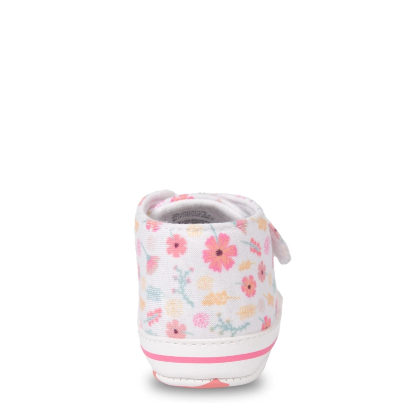 ZAPATILLA RECIE N NACIDO NIÑA FLORAL BLANCO PILLIN - 3