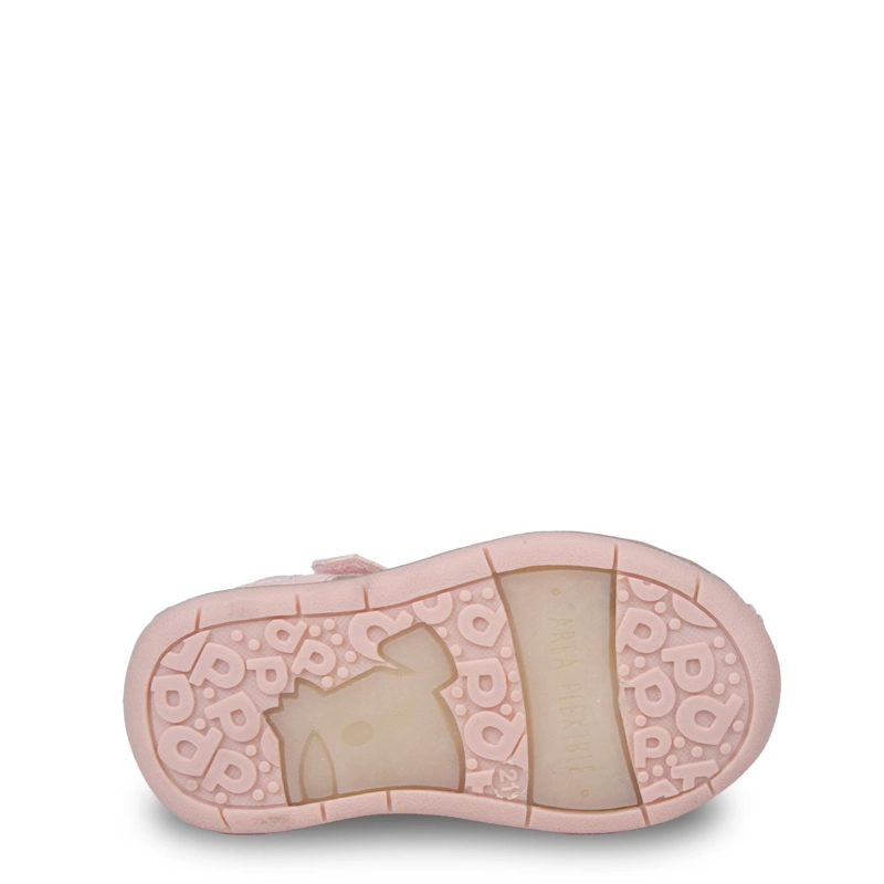SANDALIA BEBE  NIÑA CERRADA CON VELCRO DAMASCO PILLIN - 3