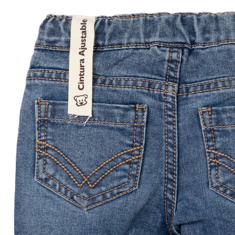JEANS BEBE  NIÑO RECTO DENIM PILLIN - 4