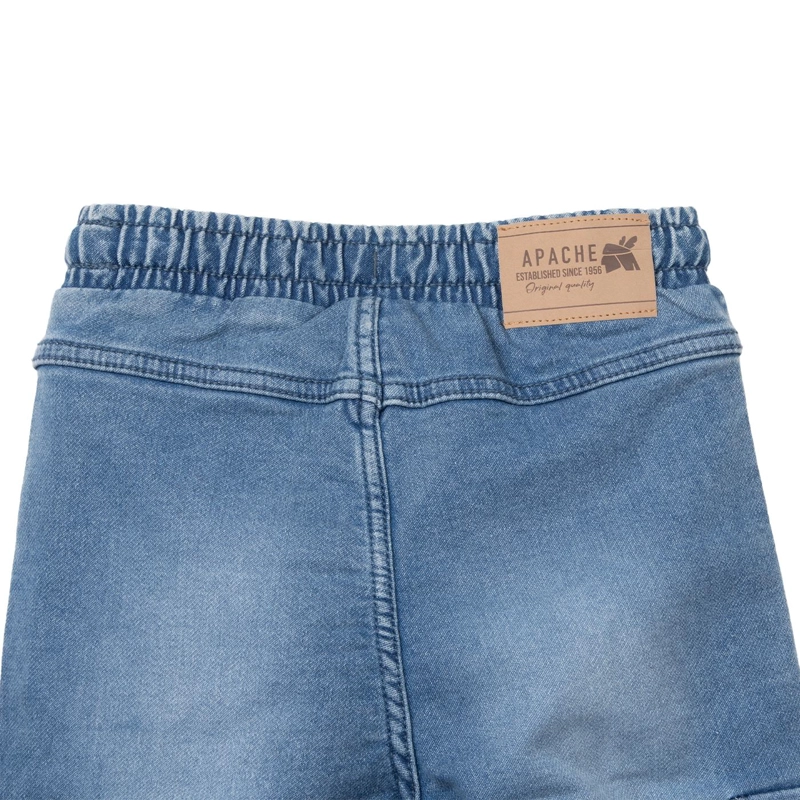 JEANS NIÑO JOGGER CINTURA AJUSTABLE DENIM PILLIN - 4