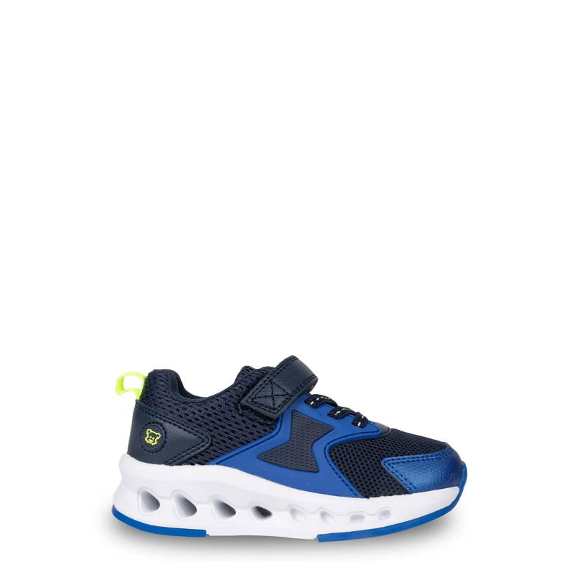 ZAPATILLA BEBE  NIÑO SUELA CHUNKY CON VELCRO AZUL MARINO PILLIN - 2