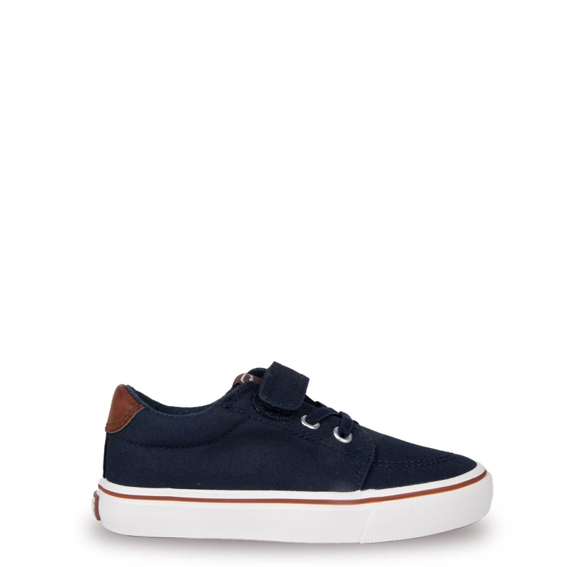 ZAPATILLA NIÑO DE LONA VELCRO AJUSTABLE AZUL MARINO PILLIN - 2