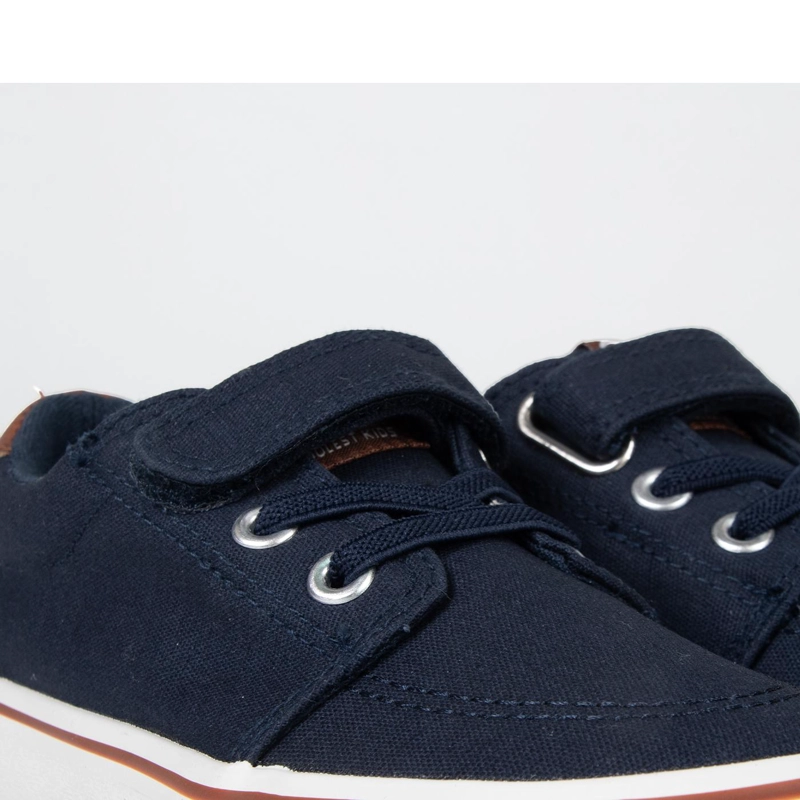 ZAPATILLA NIÑO DE LONA VELCRO AJUSTABLE AZUL MARINO PILLIN - 5