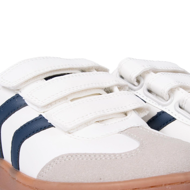 ZAPATILLA NIÑO RETRO VELCROS AJUSTABLES BLANCO PILLIN - 5
