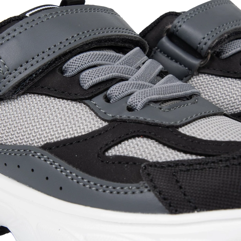 ZAPATILLA NIÑO DEPORTIVA VELCRO AJUSTABLE  GRIS PILLIN - 5